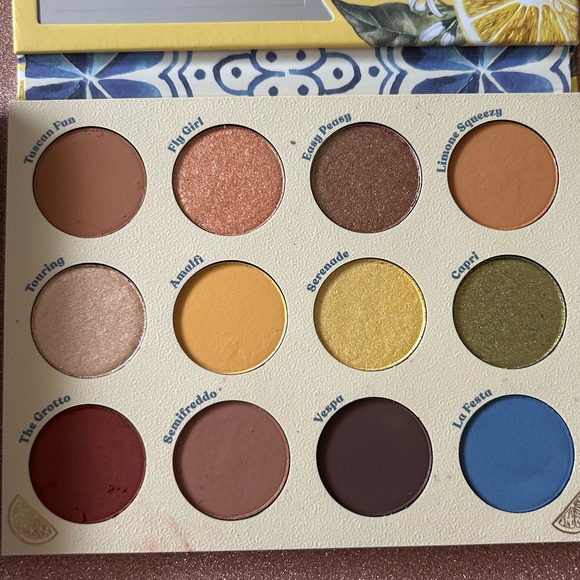 ColourPop Limoncello Pressed Powder Eyeshadow Palette - Picture 3 of 4